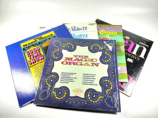 LOT OF 5 ORGAN LPs