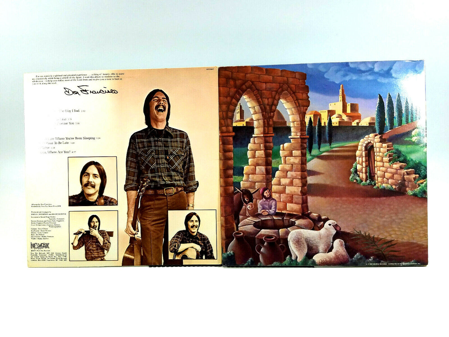 Lot of 2 Don Fancisco LPs - The Traveler & Forgiven VG+/NM