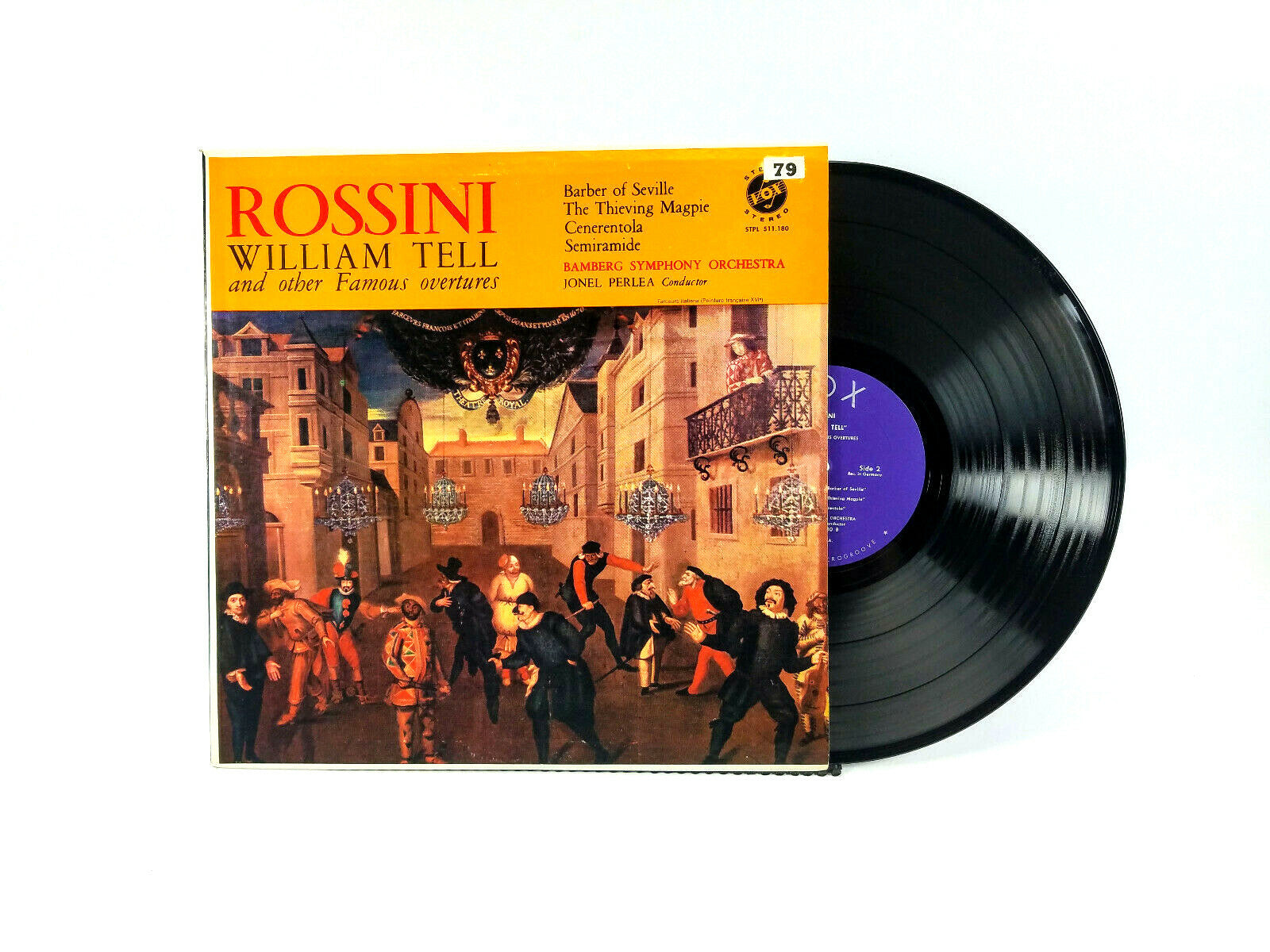 Rossini - William Tell And Other Famous Overtures (Vox STPL 511.180) LP