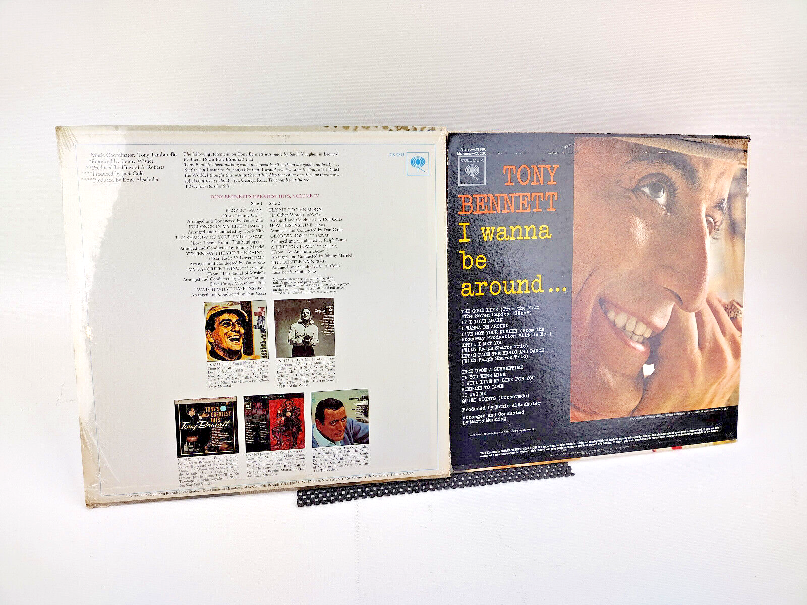 LOT OF 2 TONY BENNETT SEALED LPs - See Detailed Descriptions