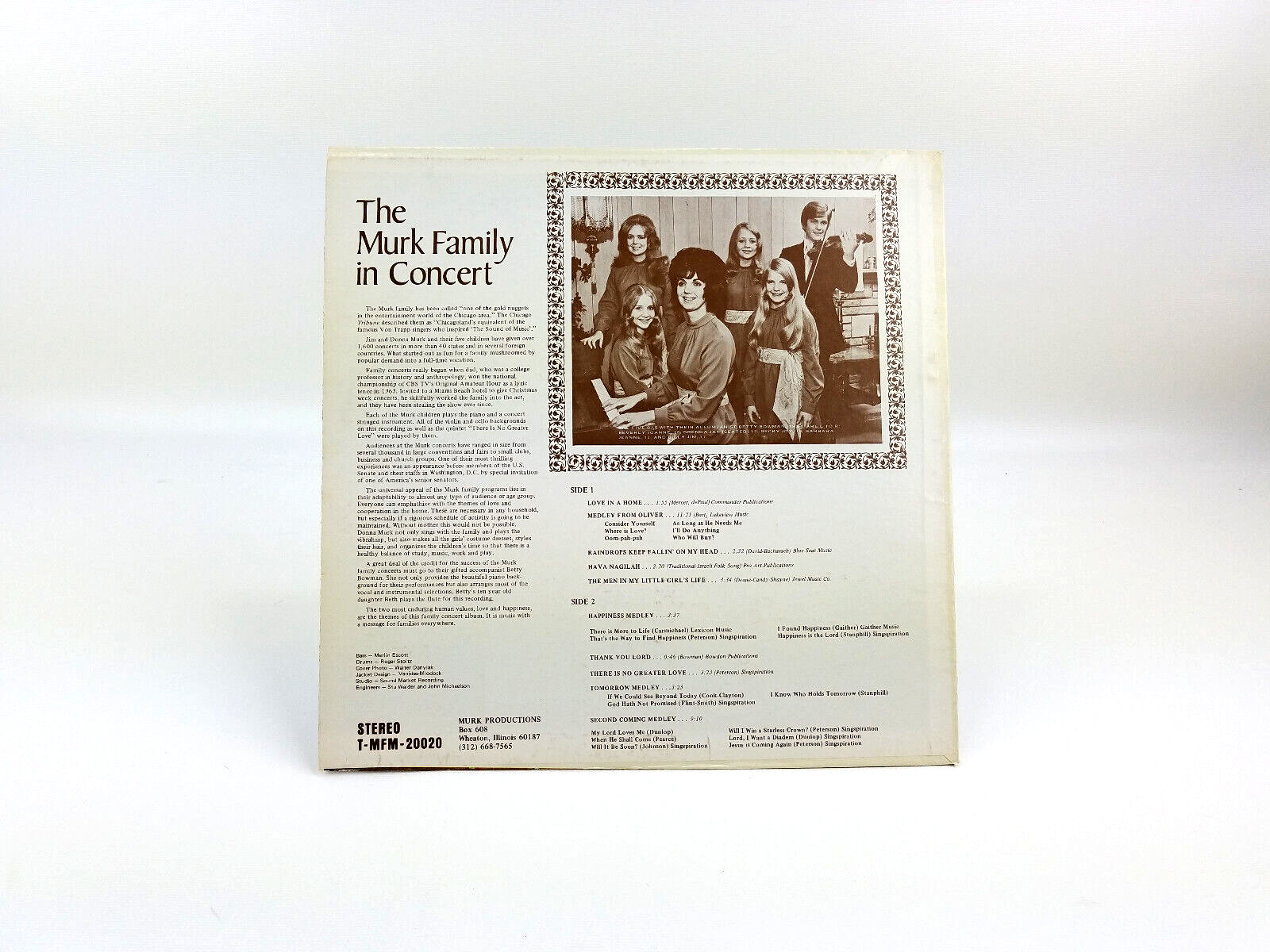 LOT OF 5 MURK FAMILY LPs