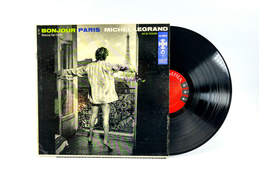 Michel Legrand And His Orchestra* - Bonjour Paris CL 947 Vinyl, LP VG+