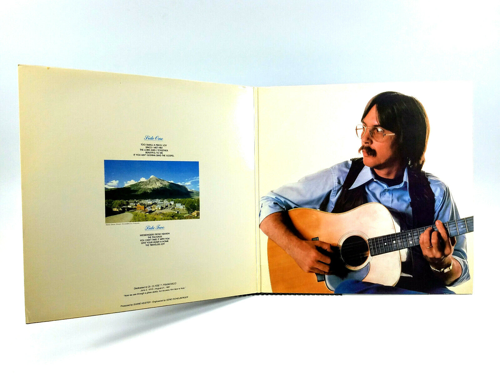 Lot of 2 Don Fancisco LPs - The Traveler & Forgiven VG+/NM
