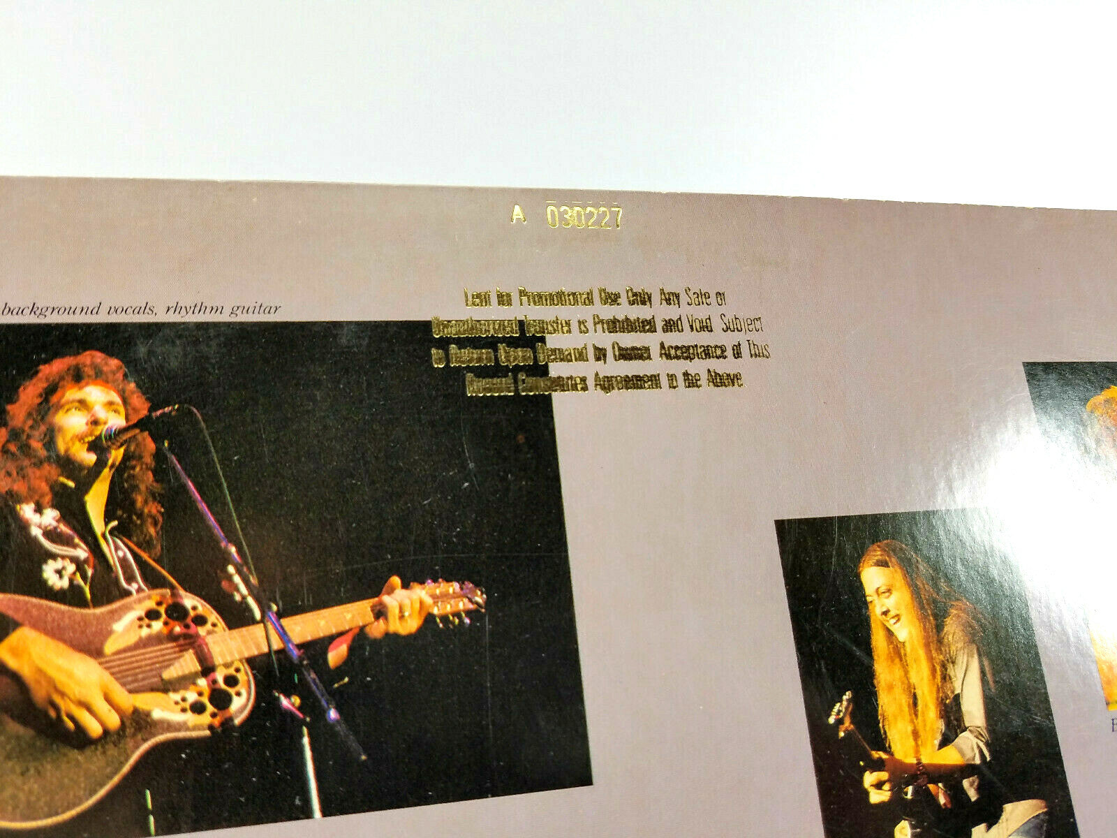 Henry Paul Band – Anytime - PROMO COPY!     Atlantic – SD 19325     LP