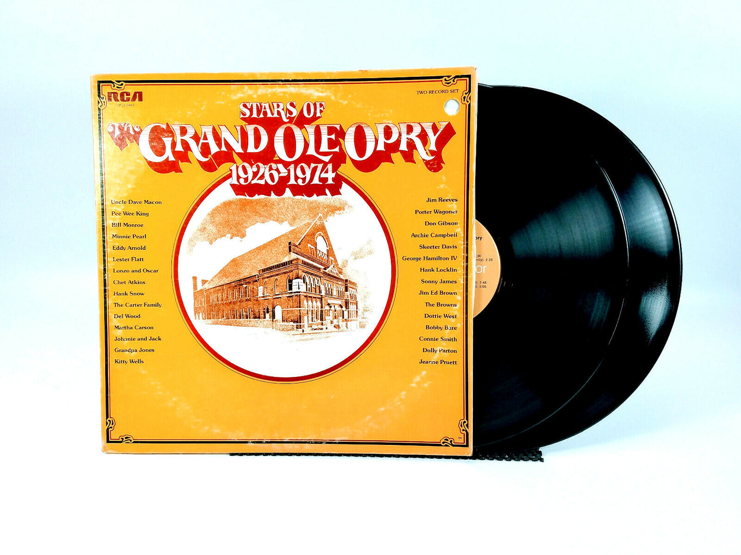 LOT OF 2 - Stars in Country Music & Super Stars of Grand Ole Opry LPs VG+