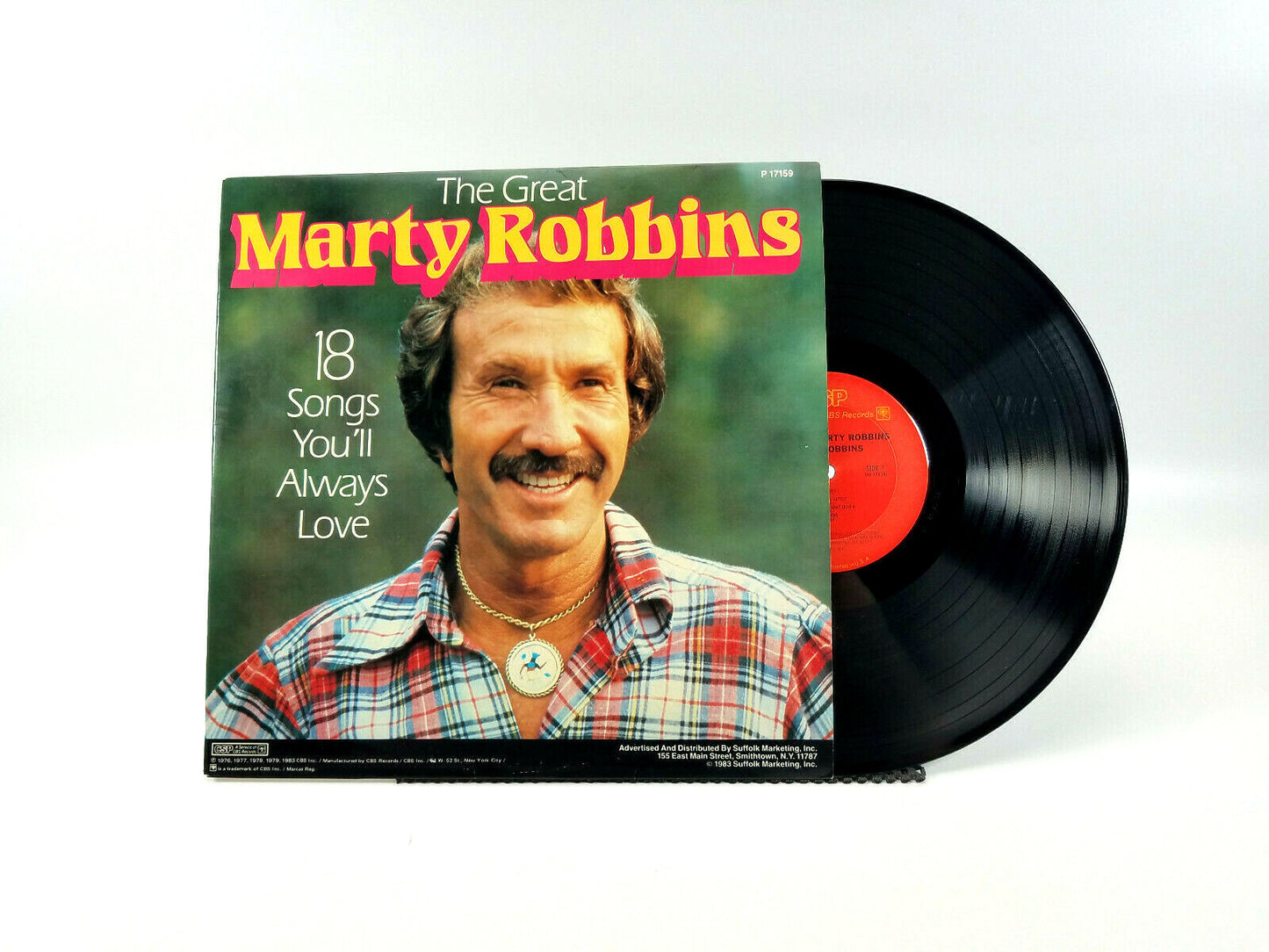 LOT OF 3 MARTY ROBBINS LPs