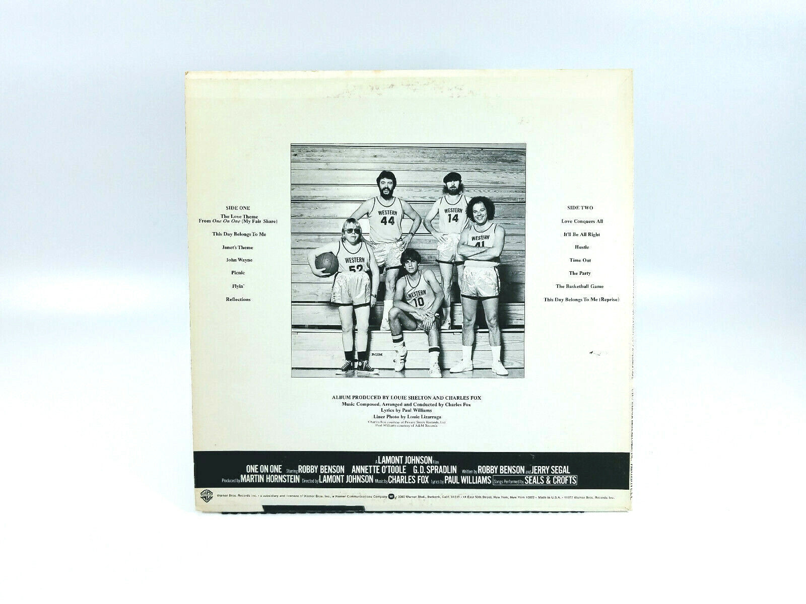 Seals & Crofts One On One OST Soundtrack LP 1977 Warner Bros Records BS3076 VG+