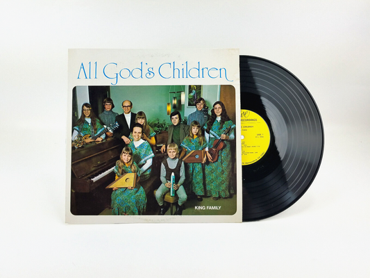King Family - All God's Children Alive Recordings - AR 4434 LP VG+