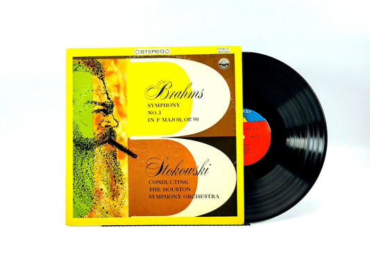 Symphony No. 3 In F Major, Opus 90 Brahms* - Stokowski* SDBR 3030 LP