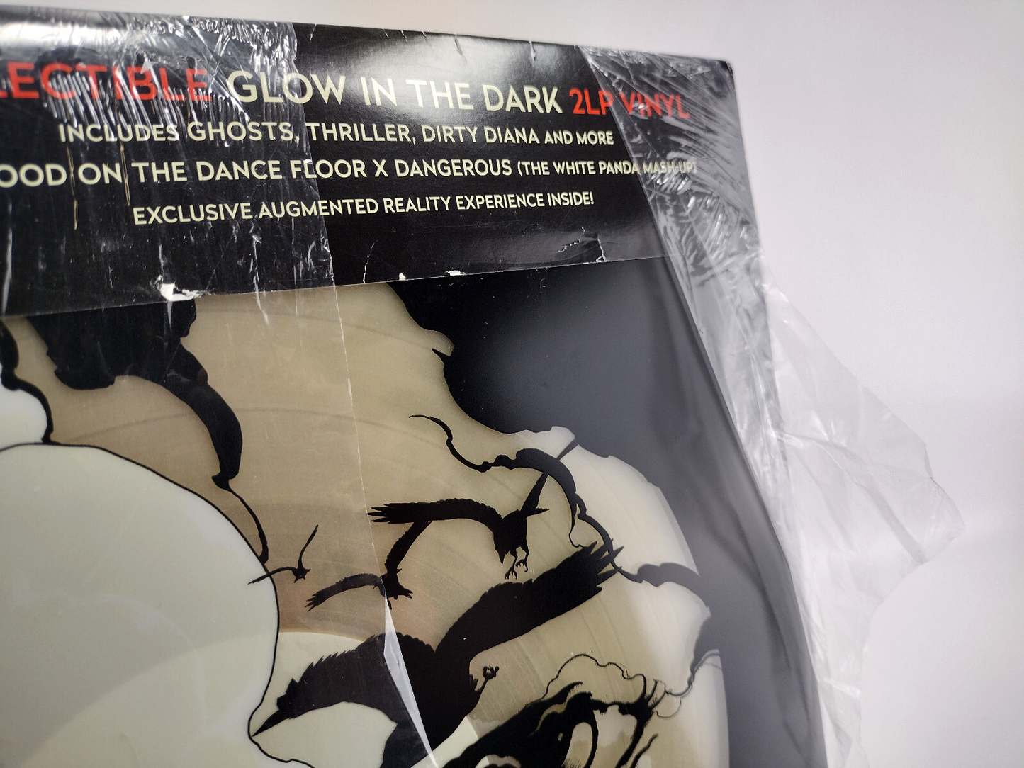 Michael Jackson - Scream, Glow In The Dark, Blue Translucent, 2xLP
