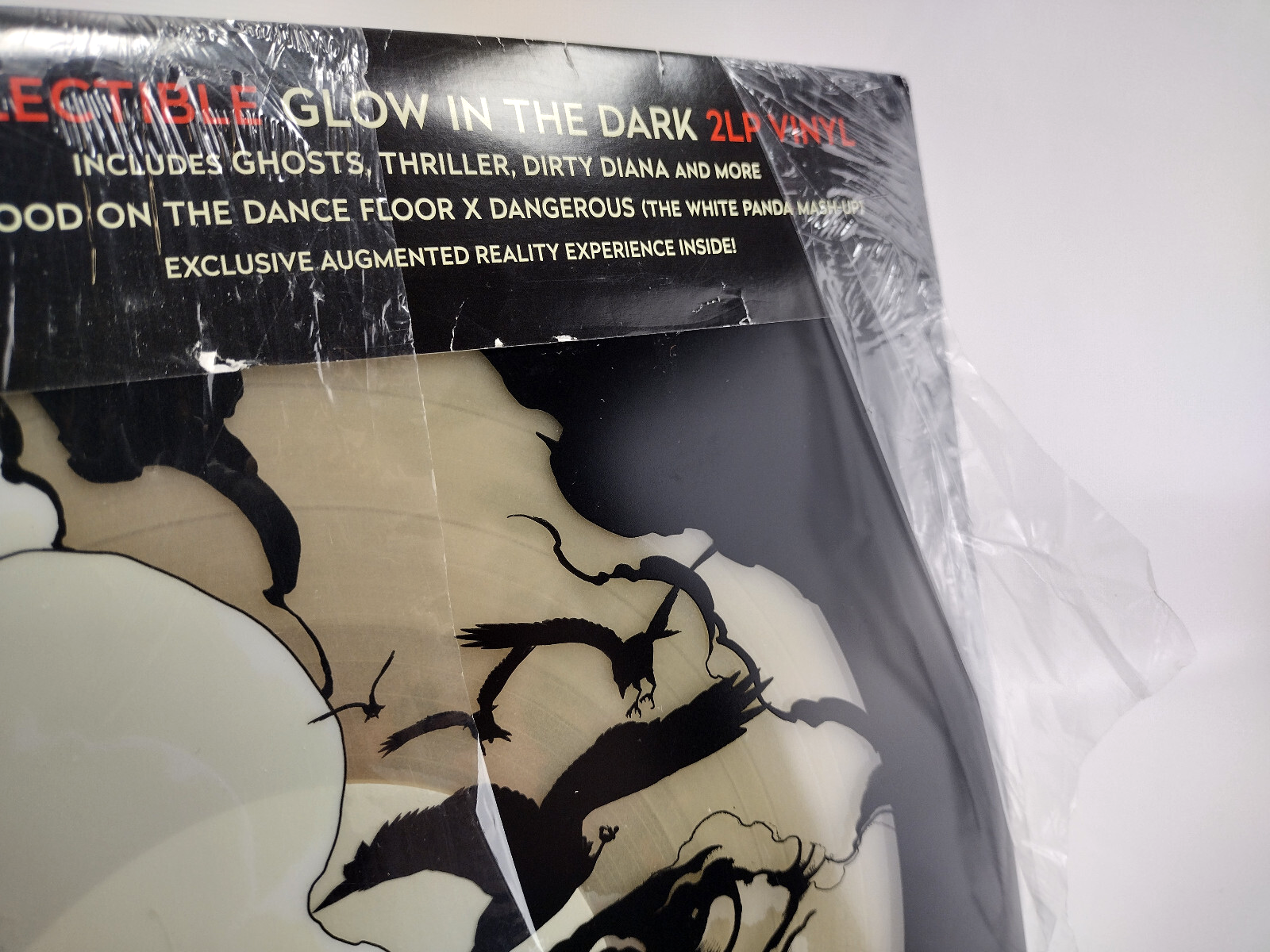 Michael Jackson - Scream, Glow In The Dark, Blue Translucent, 2xLP