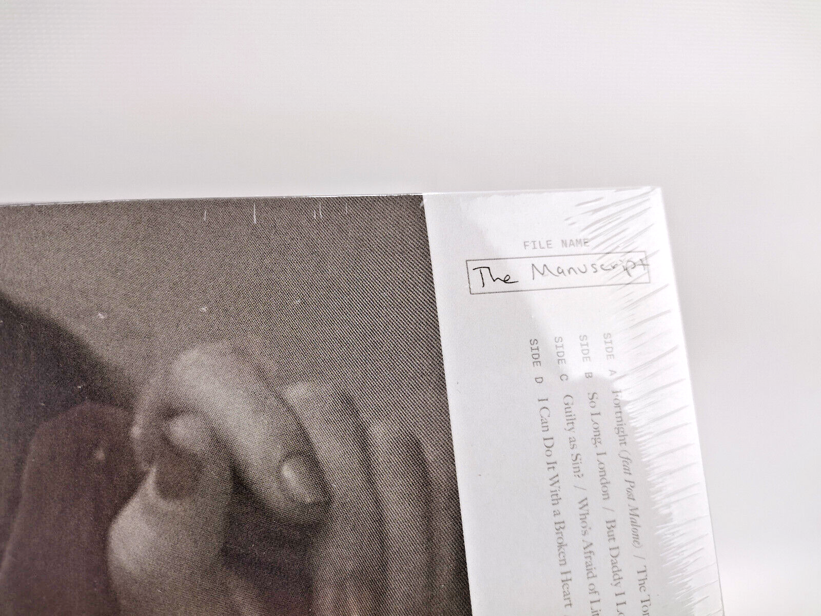 Taylor Swift - The Tortured Poets Department,  LP Phantom Clear, The Manuscript
