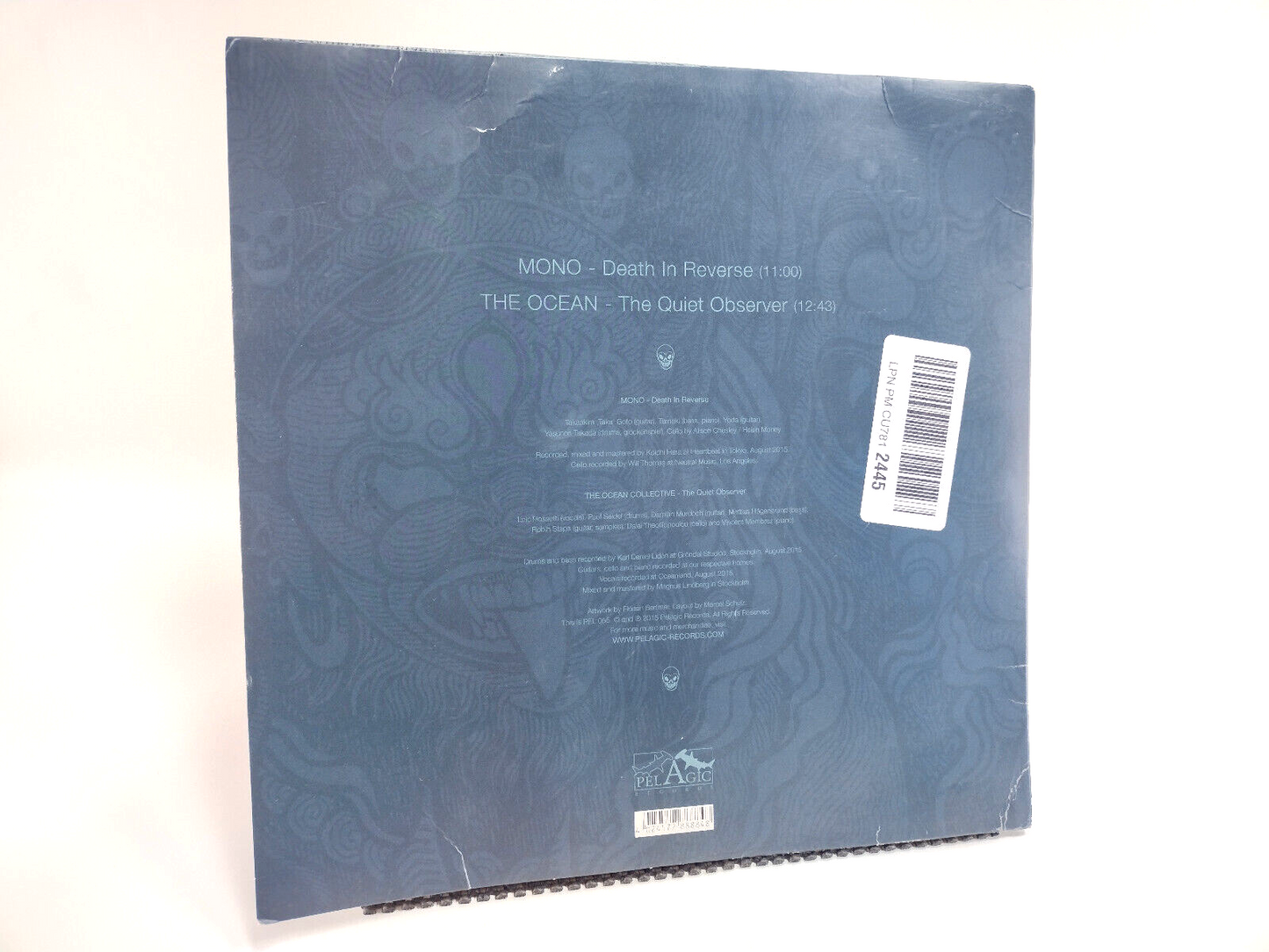 Mono (7) & The Ocean (2) - Transcendental EP, Black Vinyl LE 45RPM