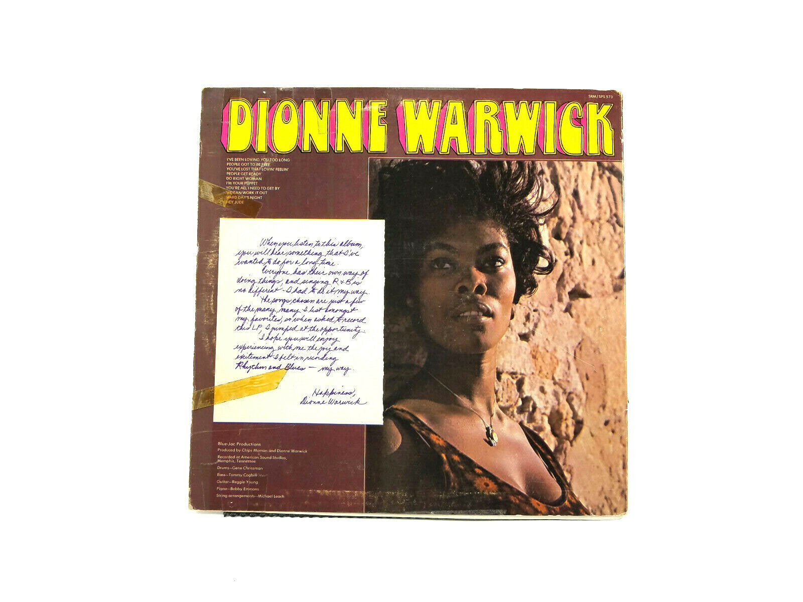 LOT OF 3 DIONNE WARWICK LPs