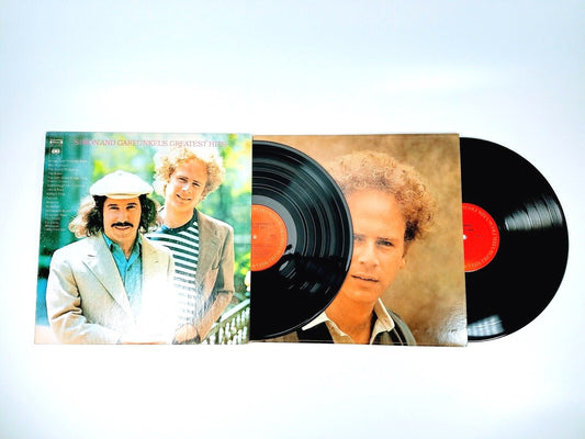 Lot of 2 Garfunkel LPs Simon & Garfunkel Greatest Hits & Angel Care VG+/NM