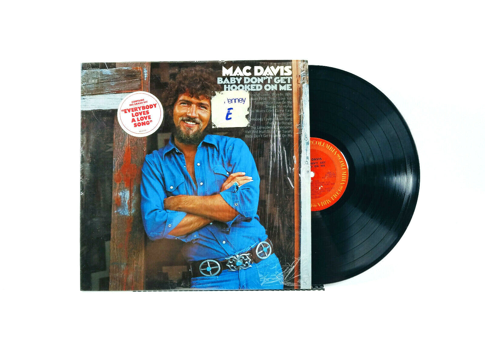 LOT OF 2 MAC DAVIS LPs VG+