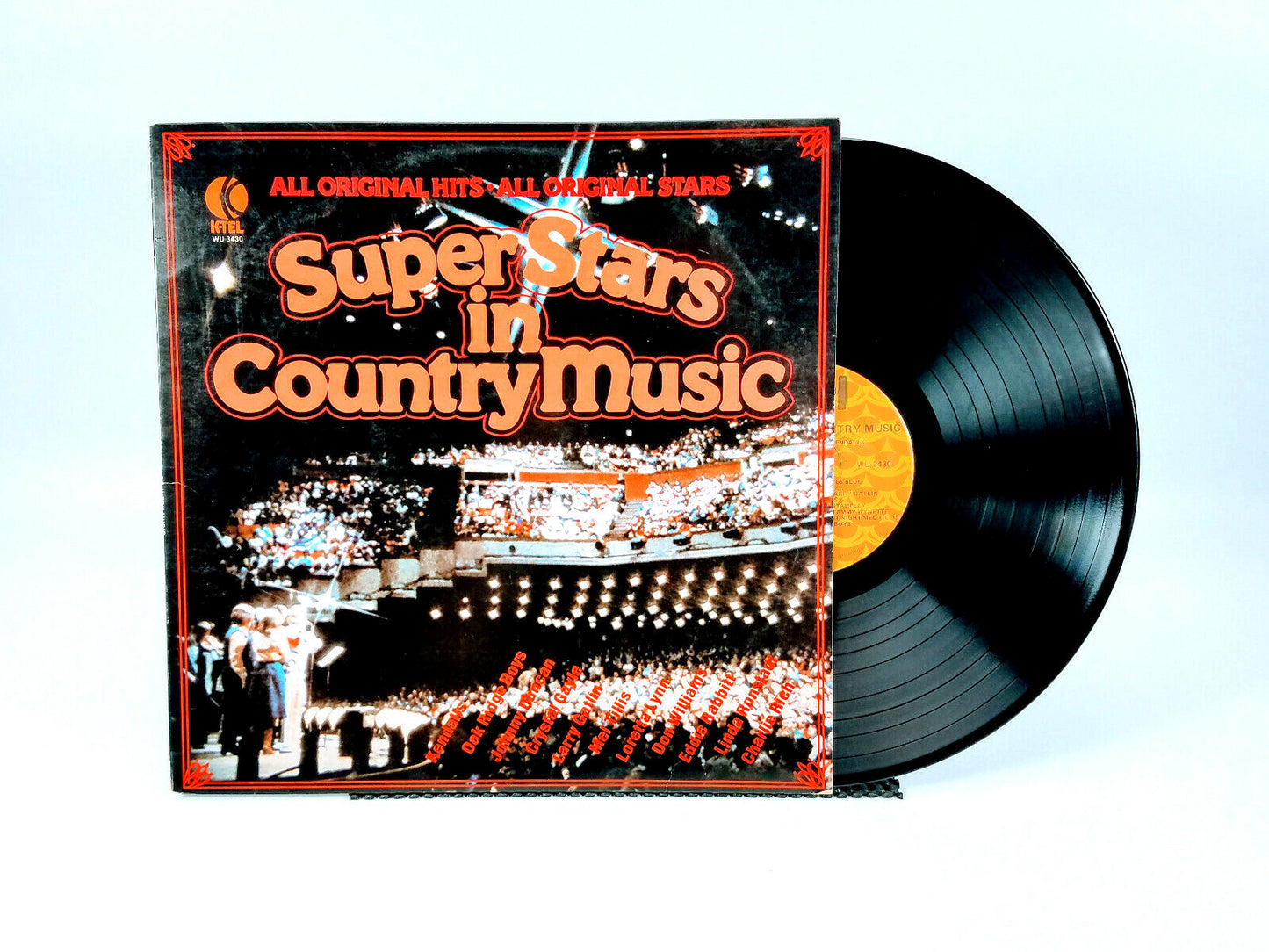 LOT OF 2 - Stars in Country Music & Super Stars of Grand Ole Opry LPs VG+