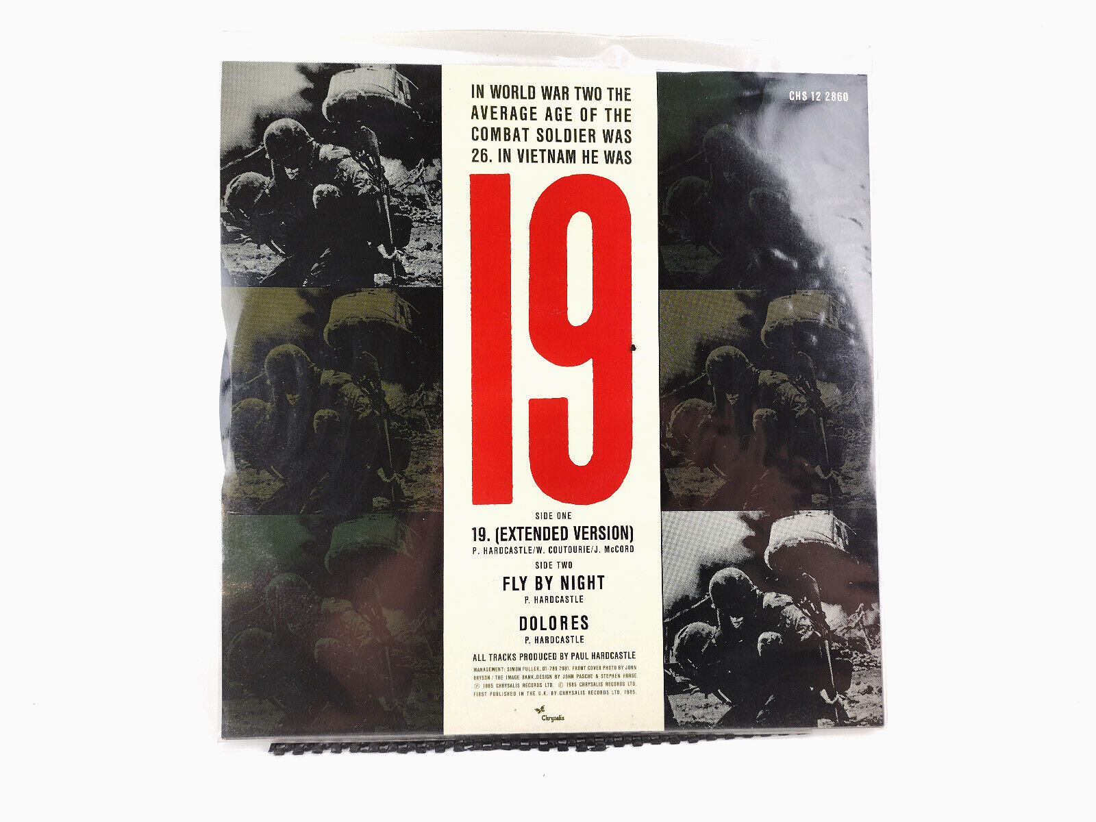 Paul Hardcastle – 19 (Extended Version) 12" Single - 45 RPM