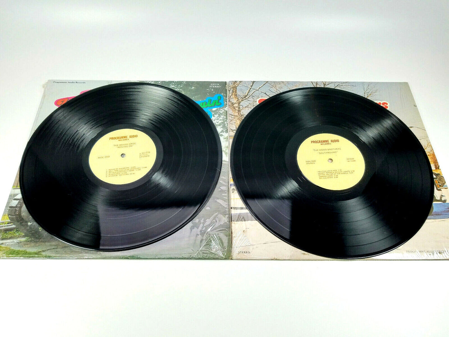 Lot of 2 Wood Brothers LPs - Movin' On & Southbound - Both NM