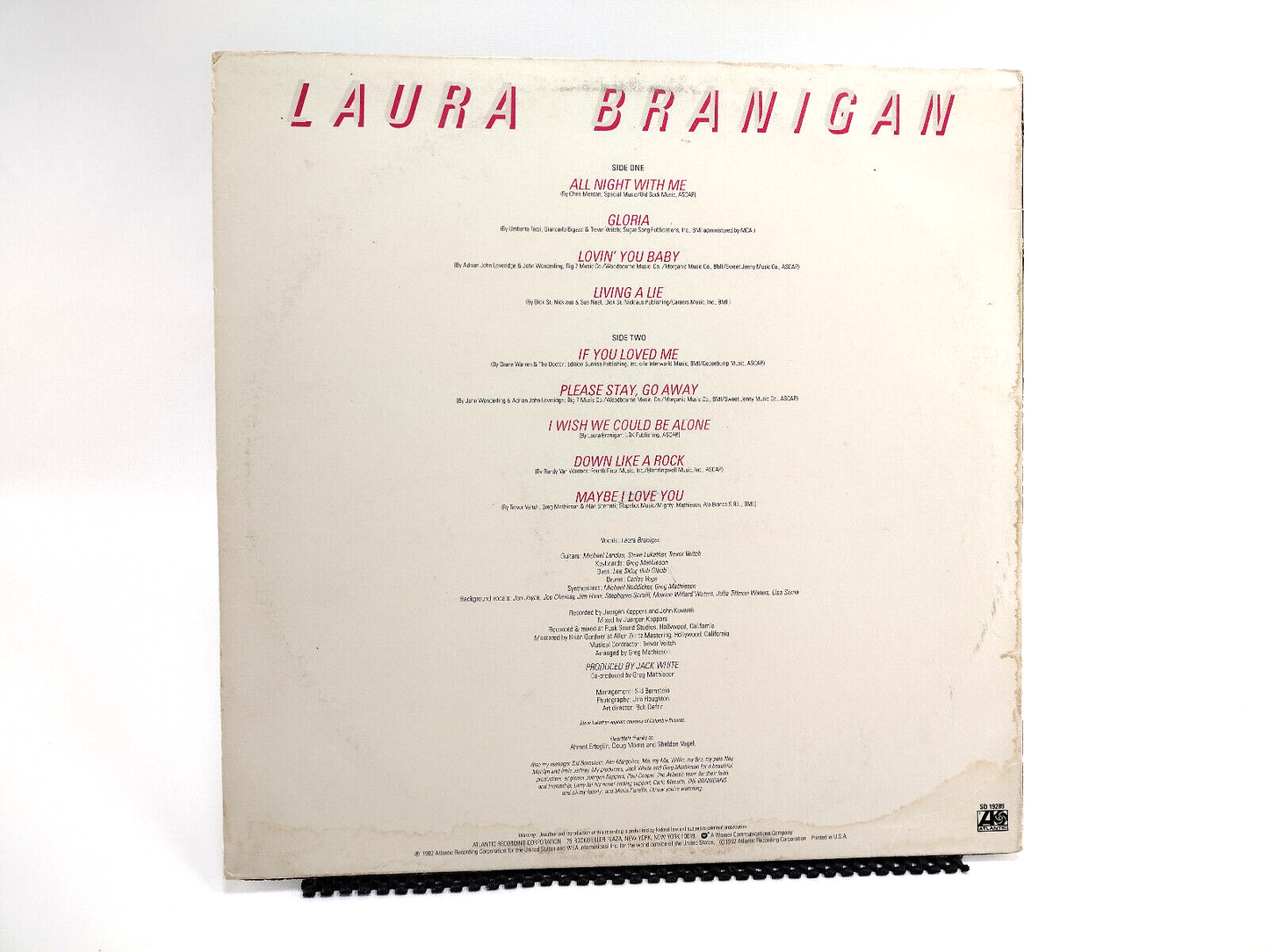Laura Branigan - Branigan,  Vinyl, LP