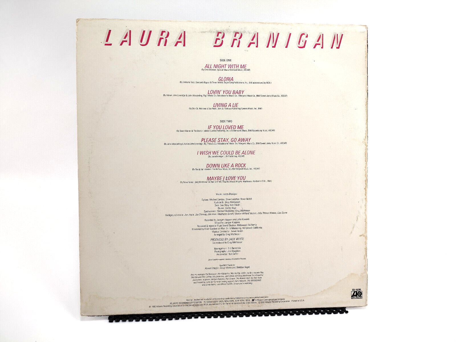 Laura Branigan - Branigan,  Vinyl, LP