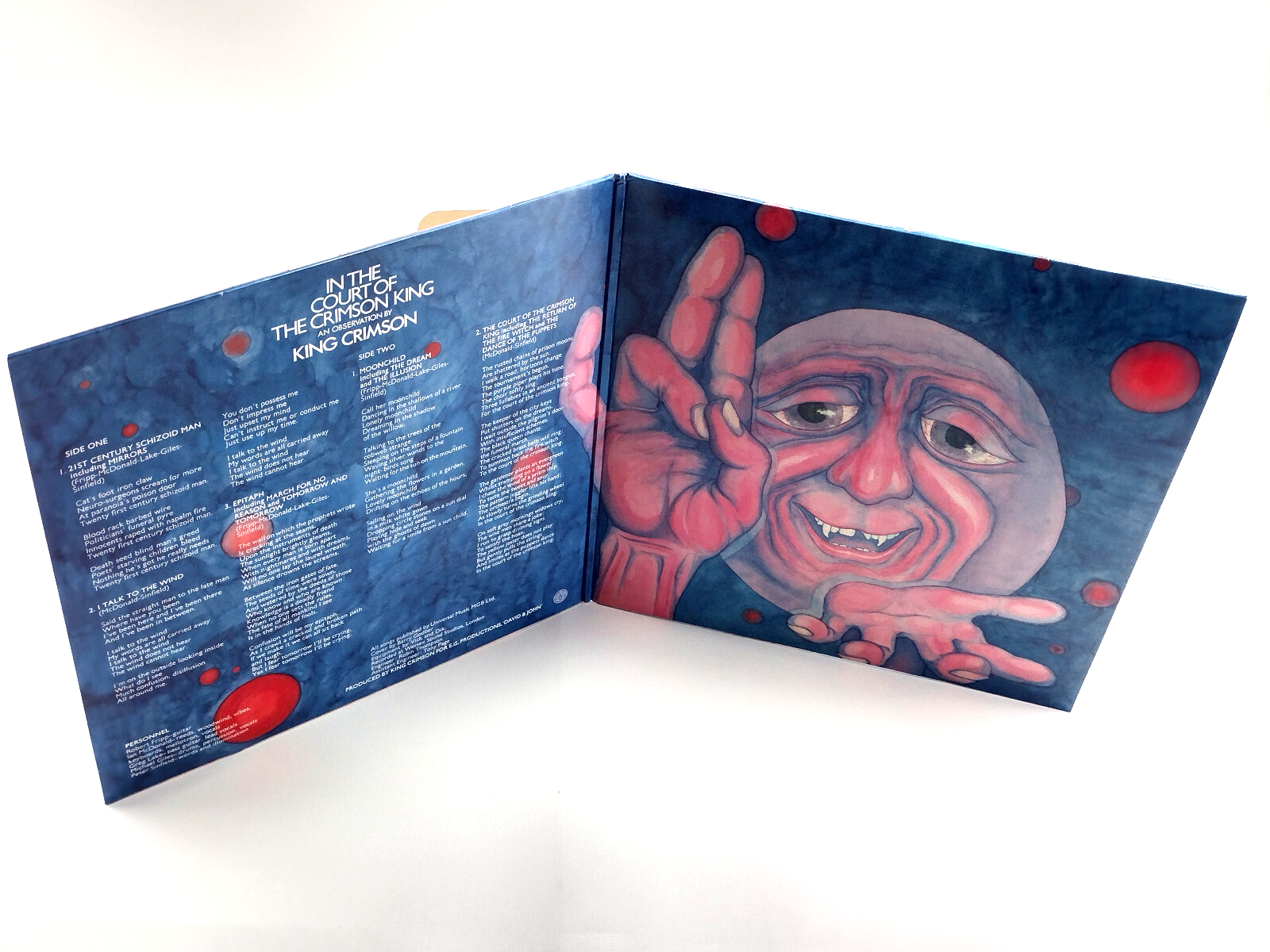 King Crimson - In The Court Of The Crimson King, RE 200g LP - 2020