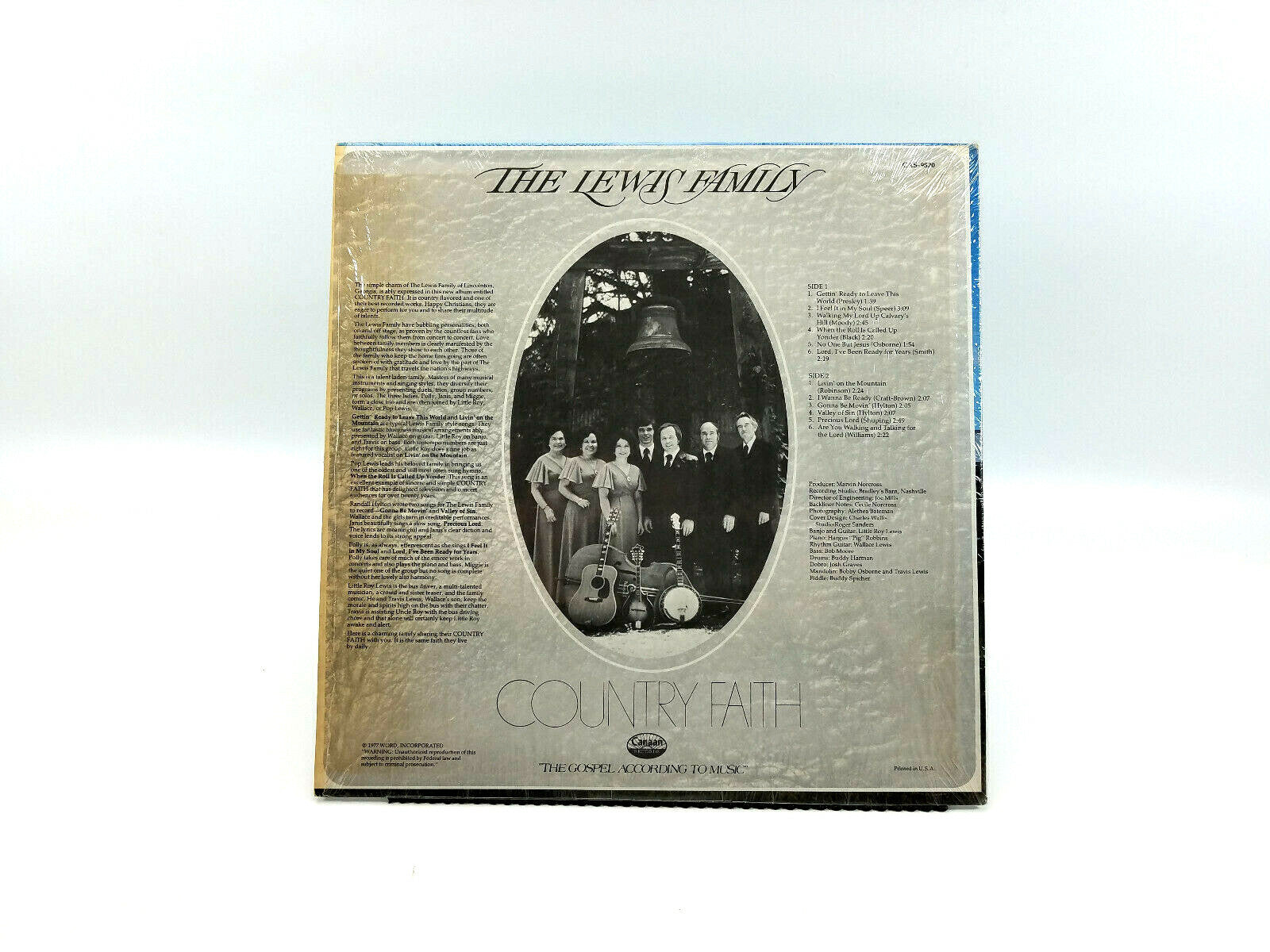 LOT OF 3 LEWIS FAMILY LPs