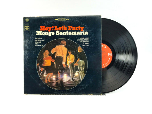 Mongo Santamaria - Hey! Let's Party Columbia – CS 9273 Vinyl, LP 1966 VG+