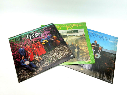 LOT OF 3 LEWIS FAMILY LPs