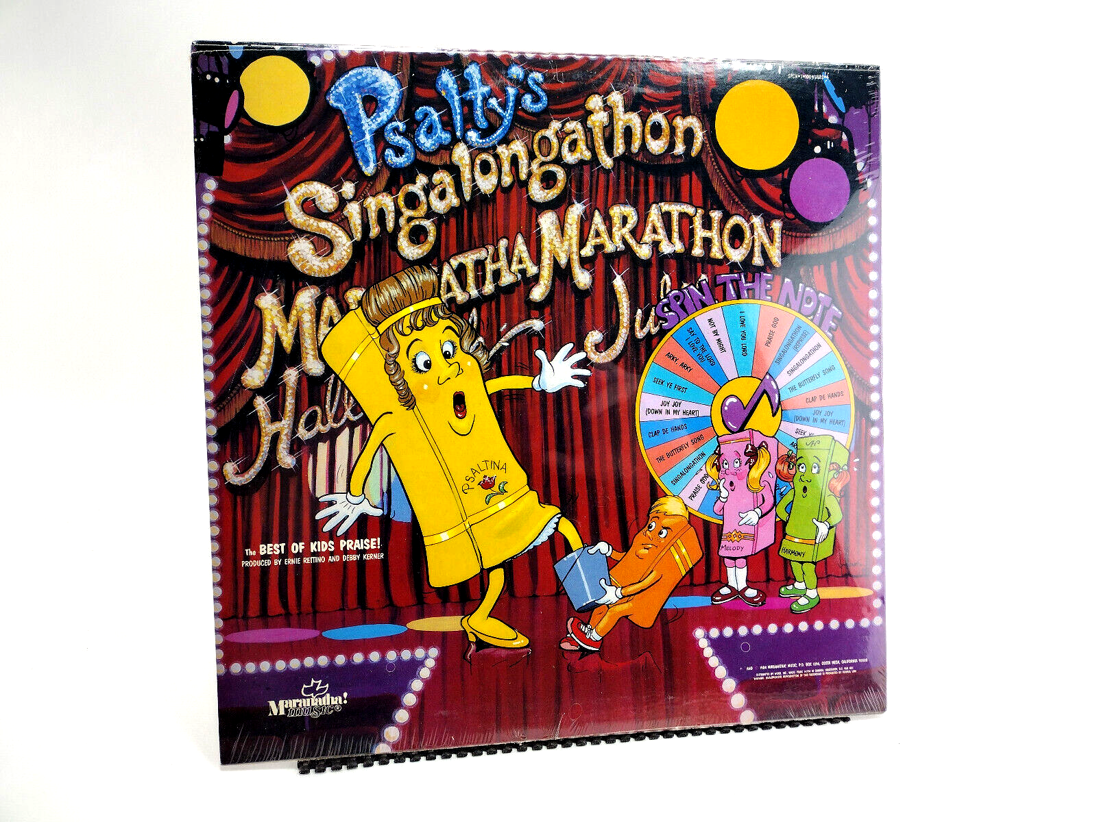 Psalty (2) - Psalty's Singalongathon Maranatha Marathon Hallelujah Jubilee ...LP