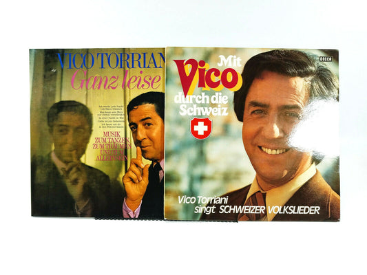 LOT OF 2 - Vico Torriani - Durch die Schweiz, Ganz Leise | Vinyl LP | VG+