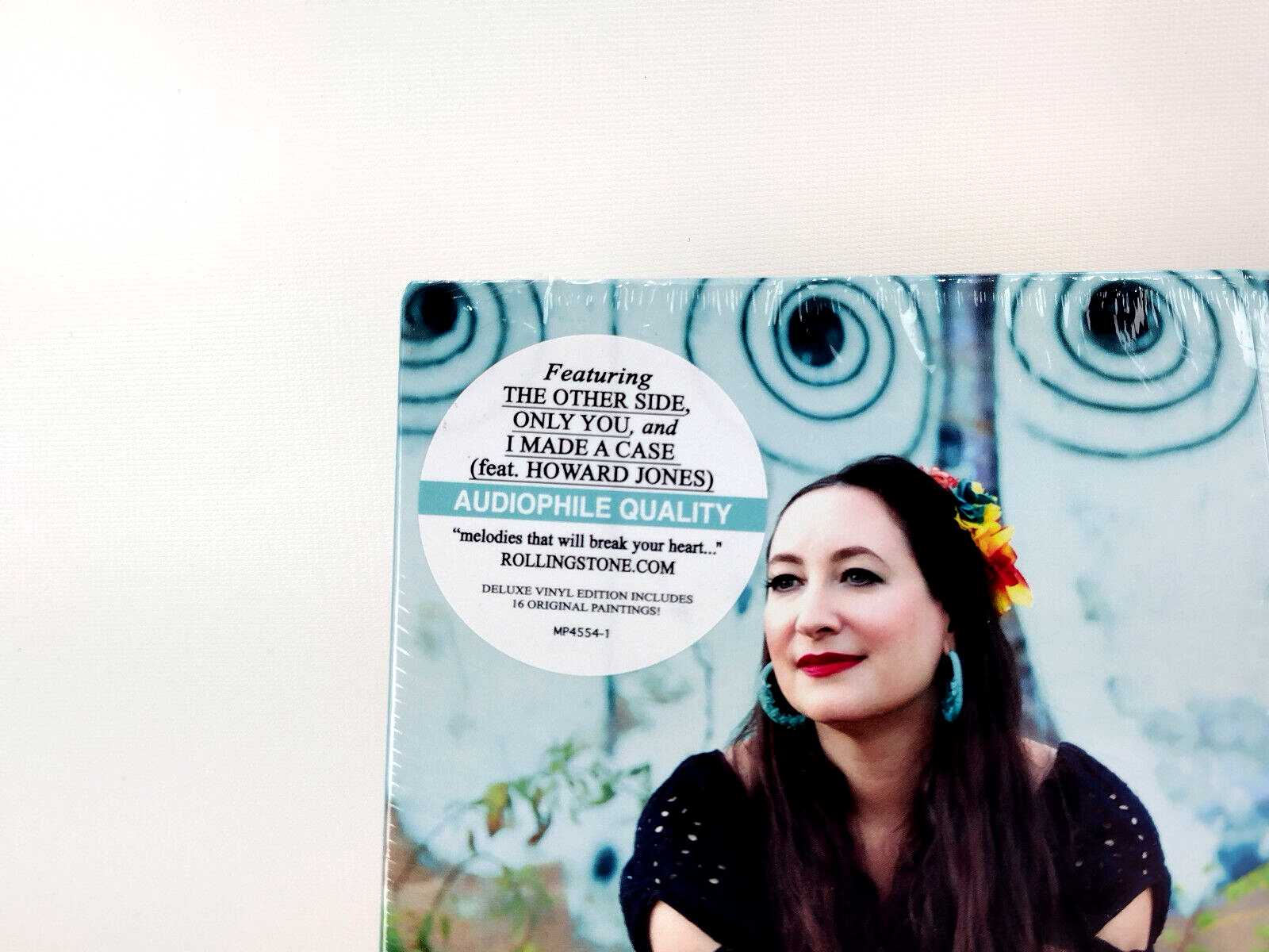 Rachael Sage - The Other Side, Deluxe Edition, Translucent Blue LP HYPE STICKER