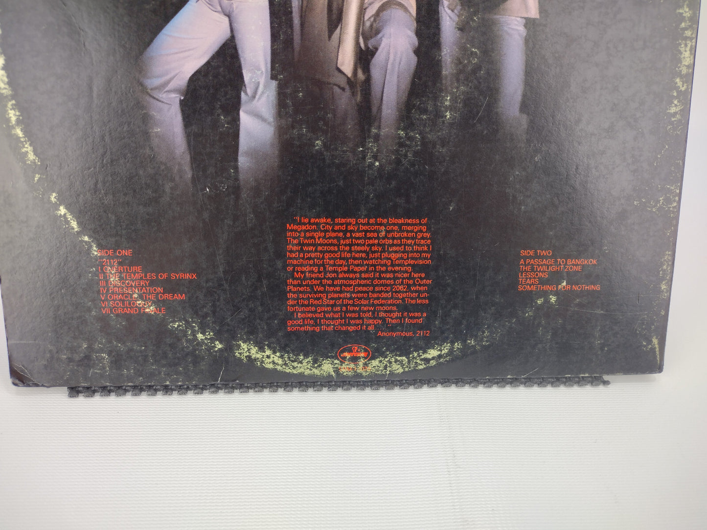 Rush - 2112, Vinyl, LP - Repress, Terre Haute, Gatefold