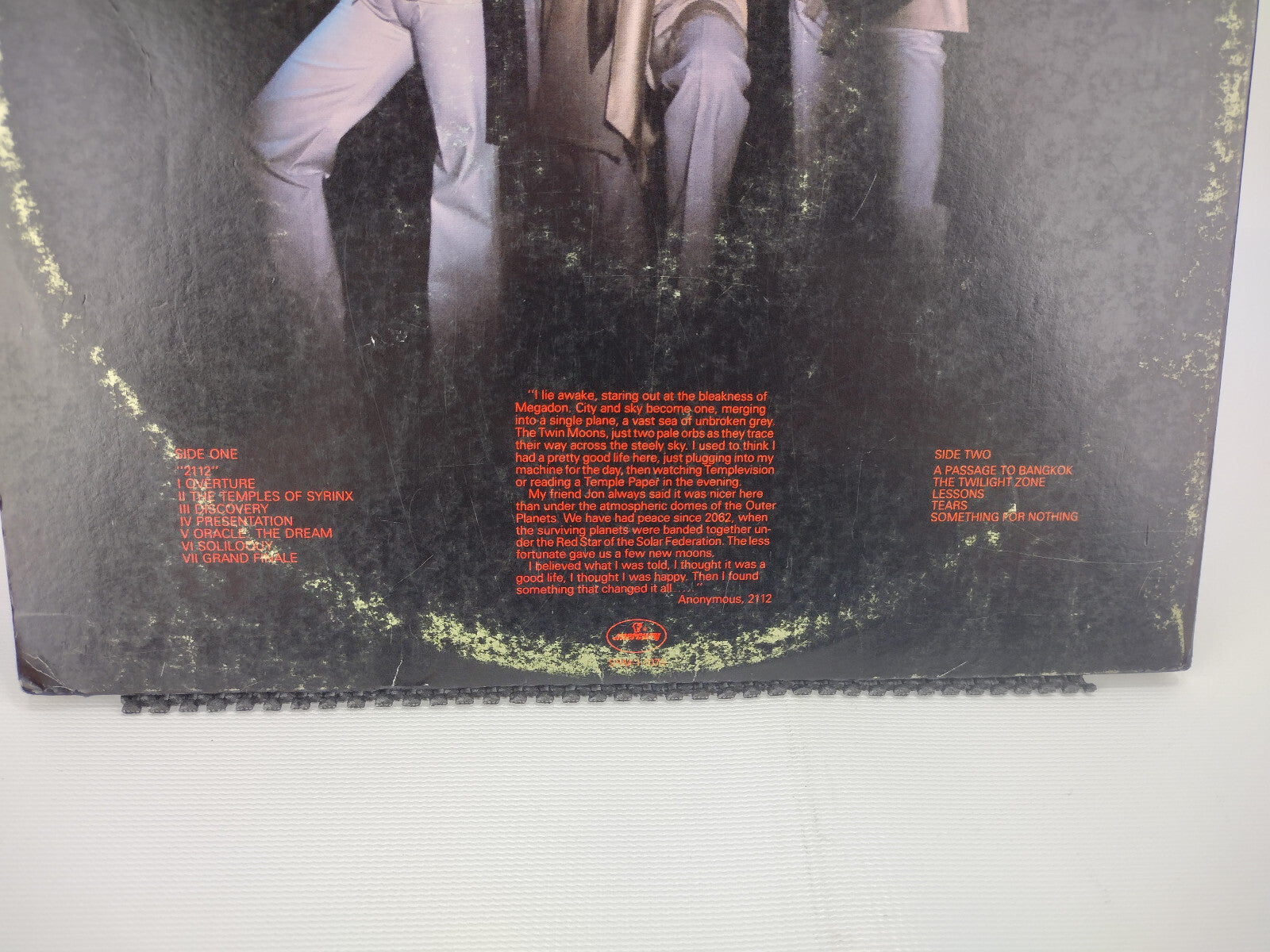 Rush - 2112, Vinyl, LP - Repress, Terre Haute, Gatefold
