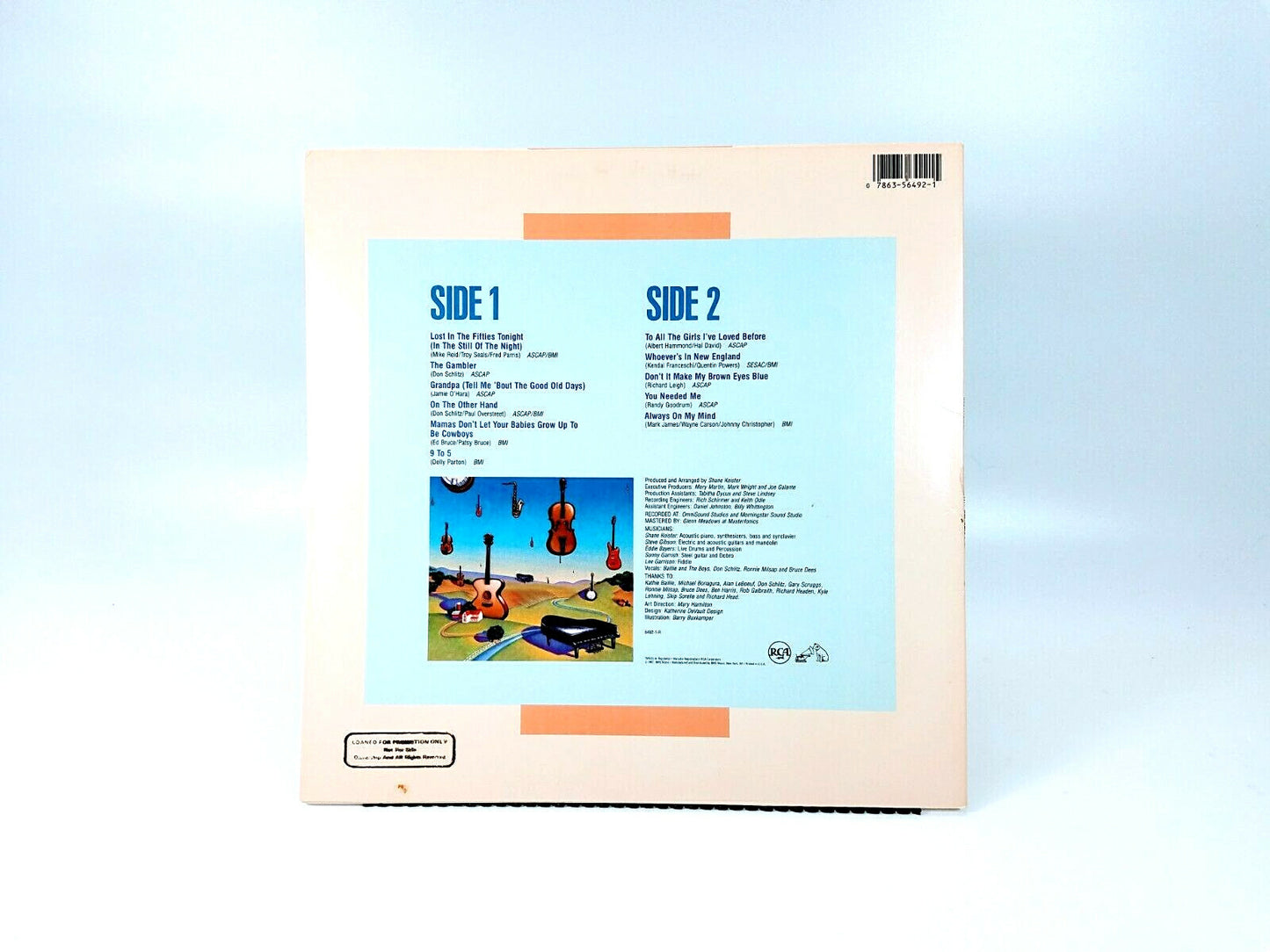 Instrumentally Yours - Country Classics (1987) | Vinyl LP | NM PROMO COPY!