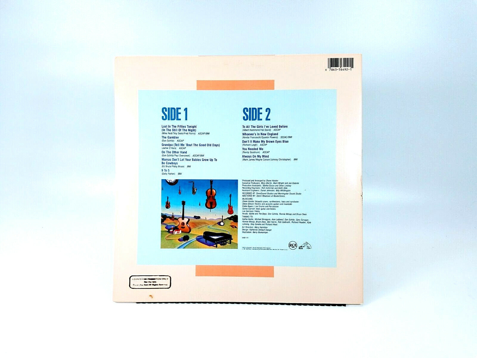Instrumentally Yours - Country Classics (1987) | Vinyl LP | NM PROMO COPY!