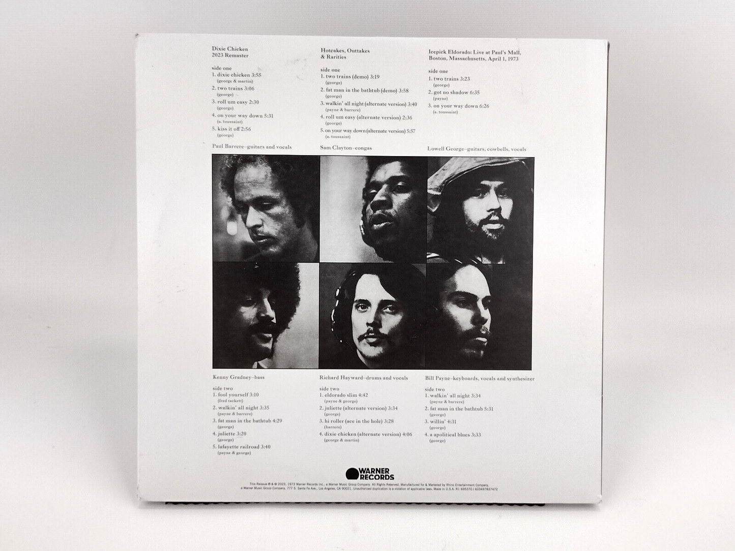 Little Feat - Dixie Chicken  (Deluxe Edition) 3xLP Gatefold NO BOOKLET R1 695370