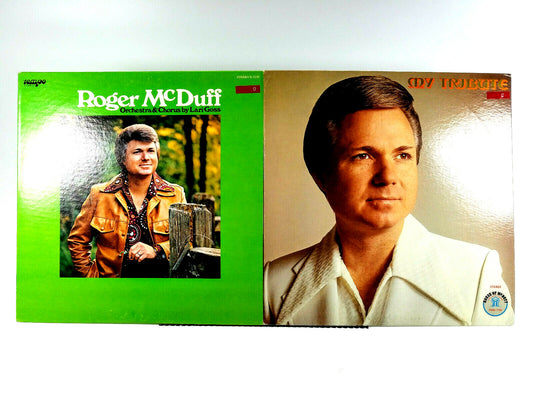 Lot of 2 Roger McDuff LPs - Roger McDuff & My Tribute VG+/NM