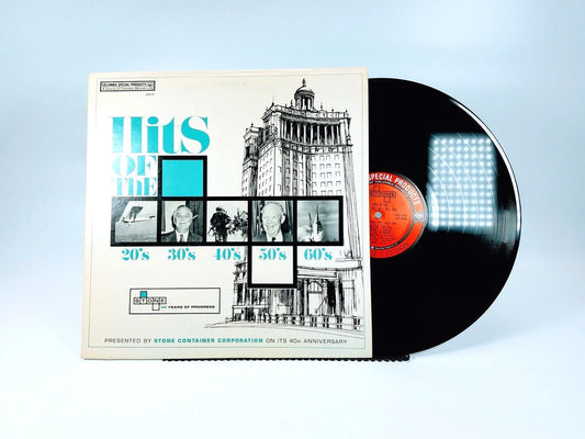 Stone Container Corp 40th Anniversary Hits Of 20s 30s 40s 50s 60s Vinyl LP