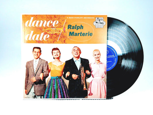 Ralph Marterie~Dance Date~Mercury / Wing MGW 12117~Romantic Jazz~Free Shipping