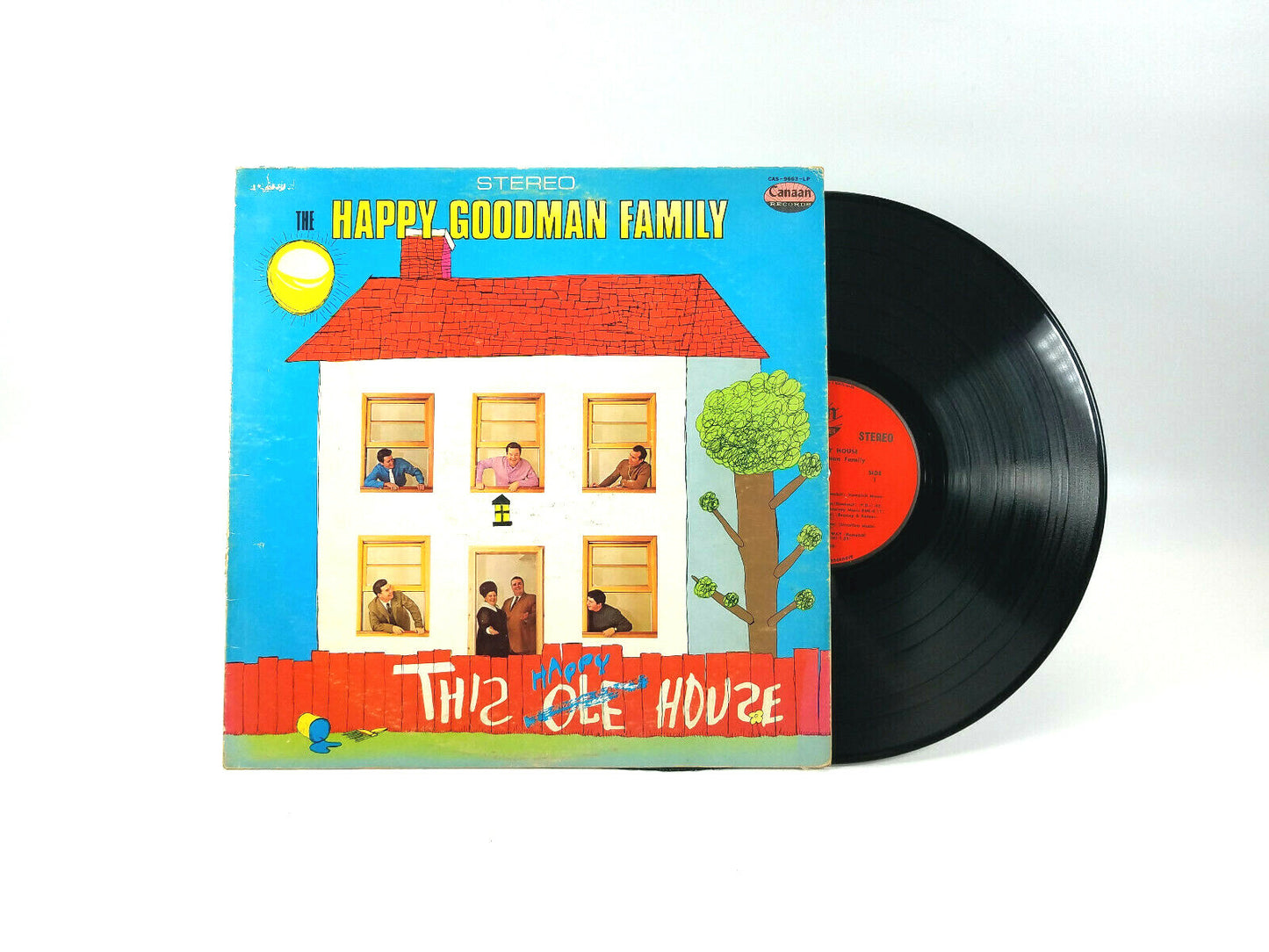 LOT OF 4 GOODMAN FAMILY LPs - All Cleaned w/ The Vinyl Vac System!