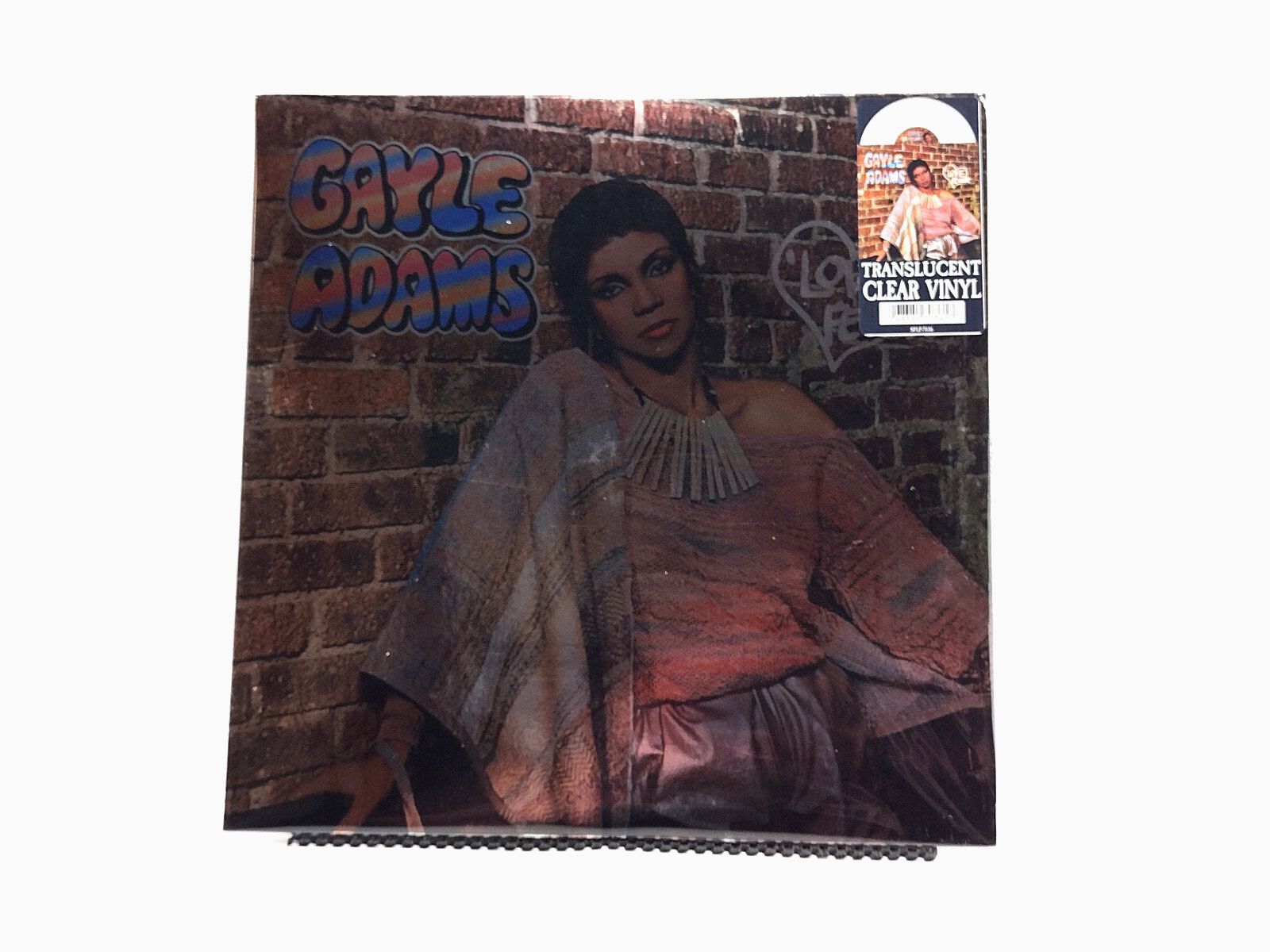 Gayle Adams - Love Fever, Translucent Clear Vinyl, LP - Sealed Copy!