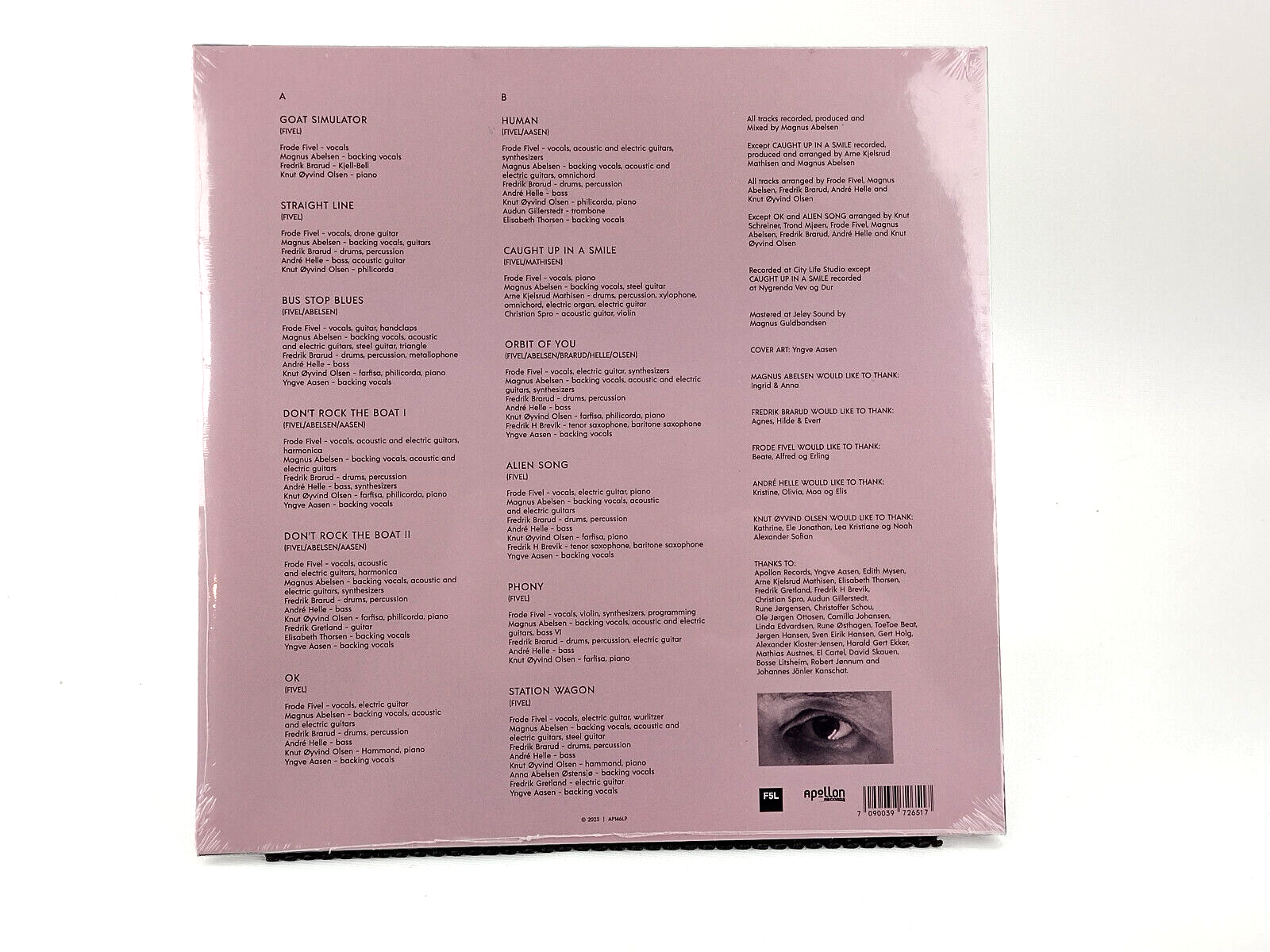 Frode Fivel - All You See, Vinyl, LP - Brand New Sealed Copy!