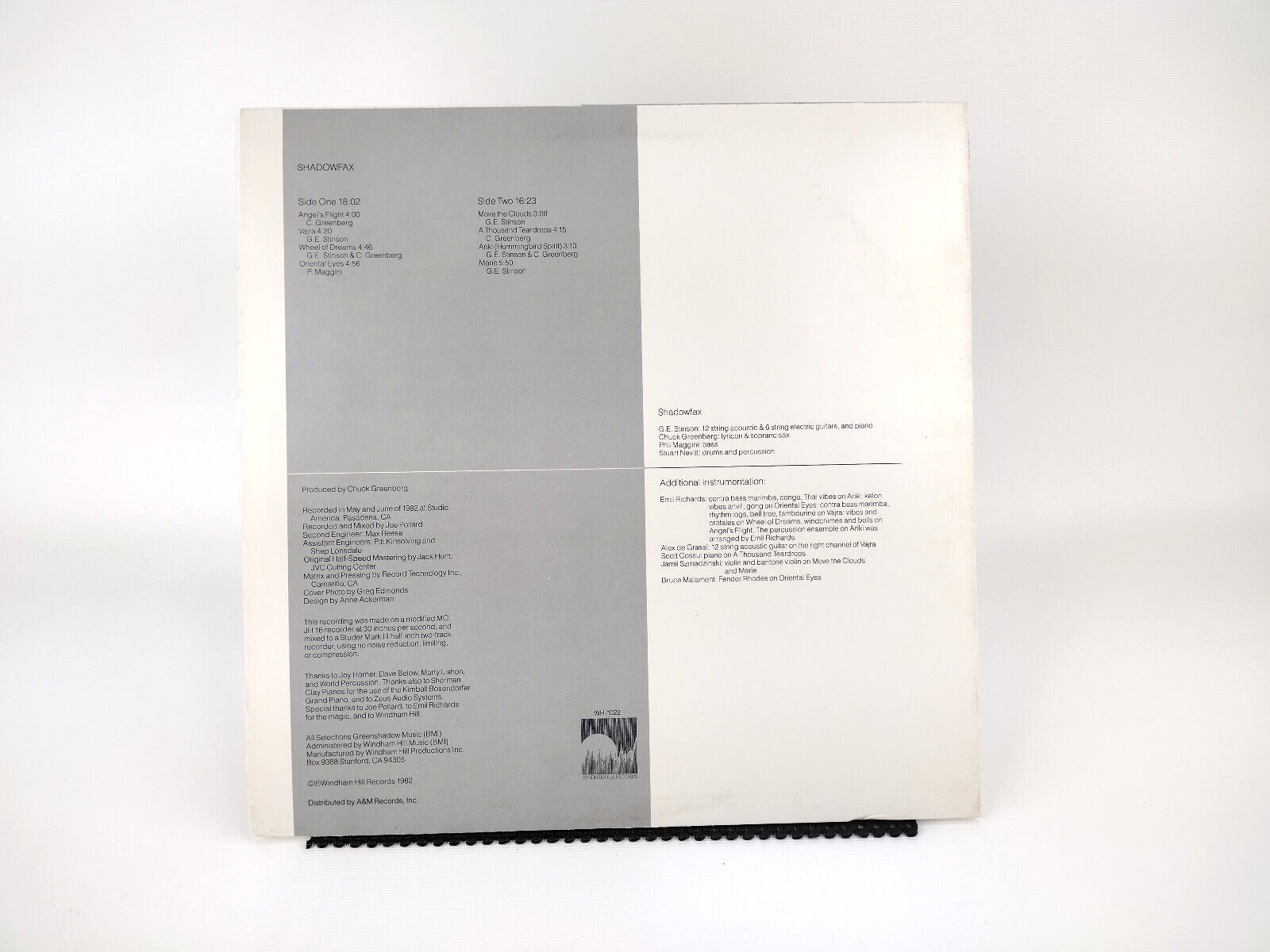 Shadowfax - Shadowfax WH-1022 Vinyl, LP VG+