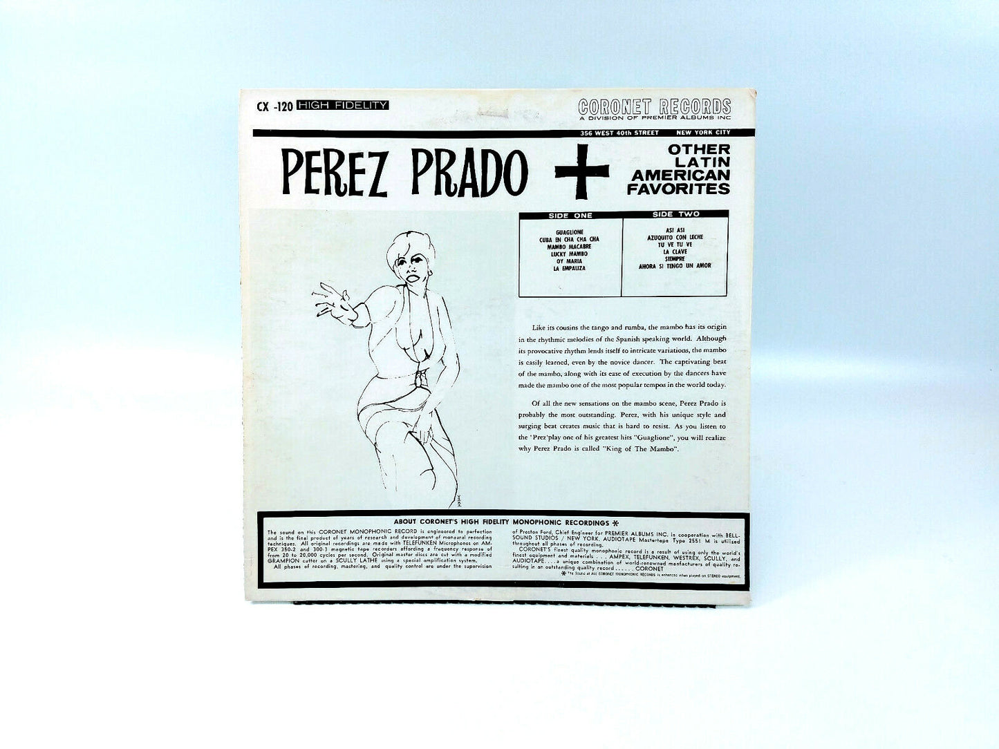 Perez Prado - Great Mambos (1960) | Vinyl LP | VG