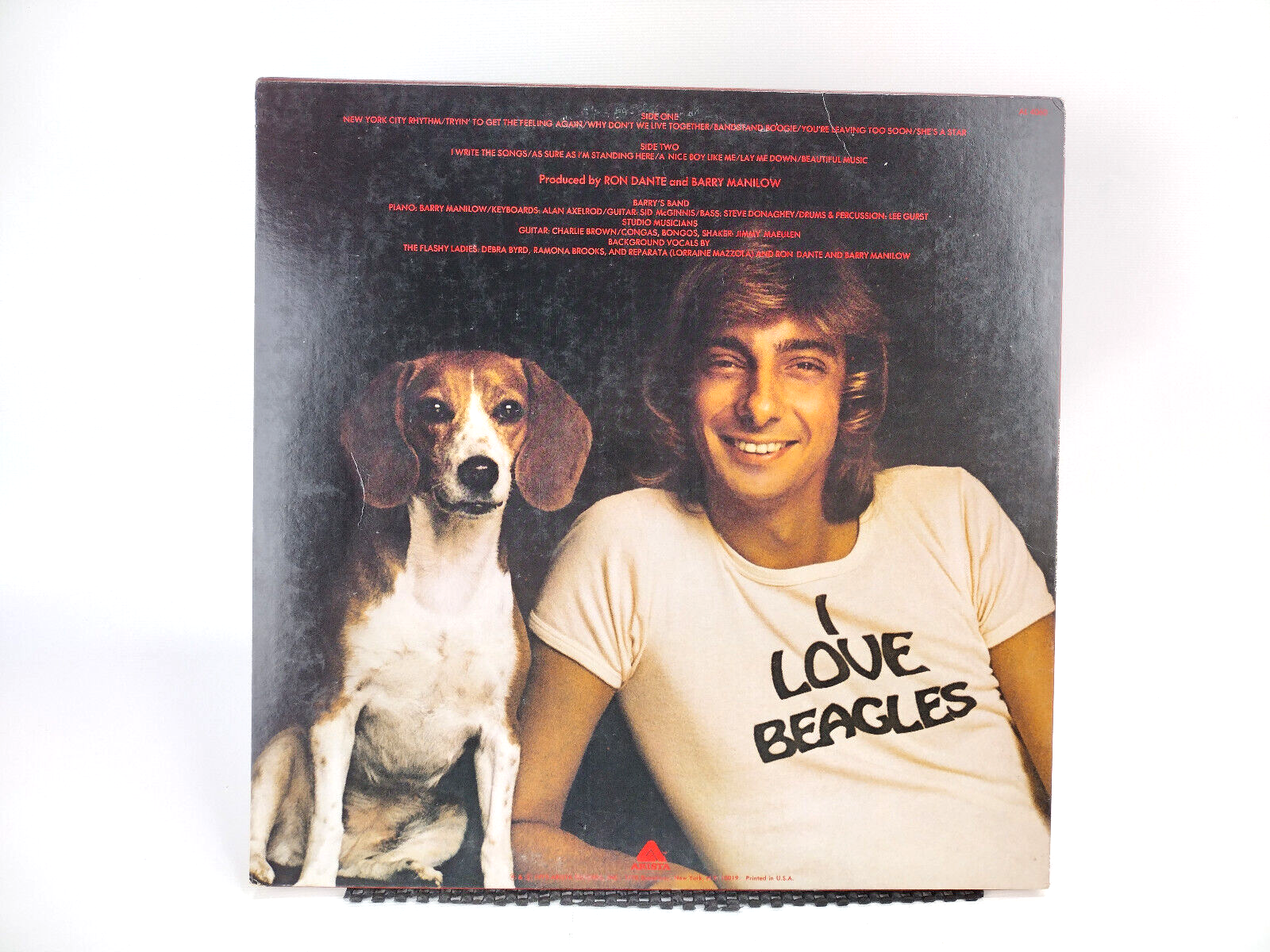 LOT OF 5 BARRY MANILOW LPs - All Cleaned with Vinyl Vac