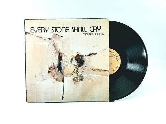 MICHAEL JONCAS Every Stone Shall Cry 1982 LP RARE VG+