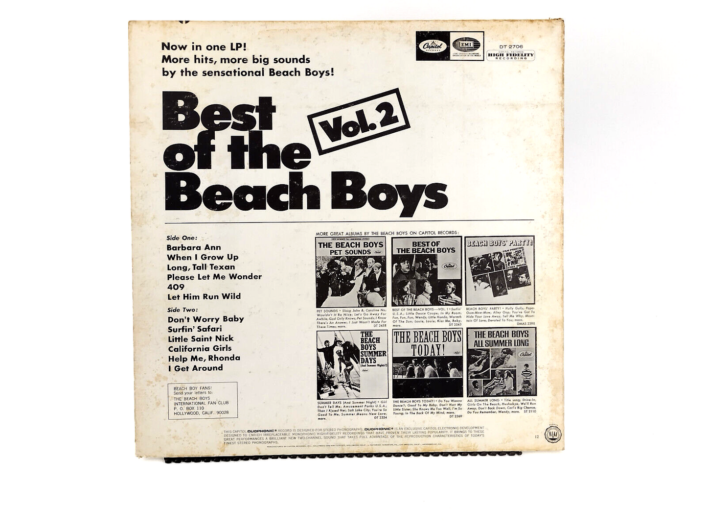 The Beach Boys - Best Of The Beach Boys, Vol. 2, Vinyl, LP