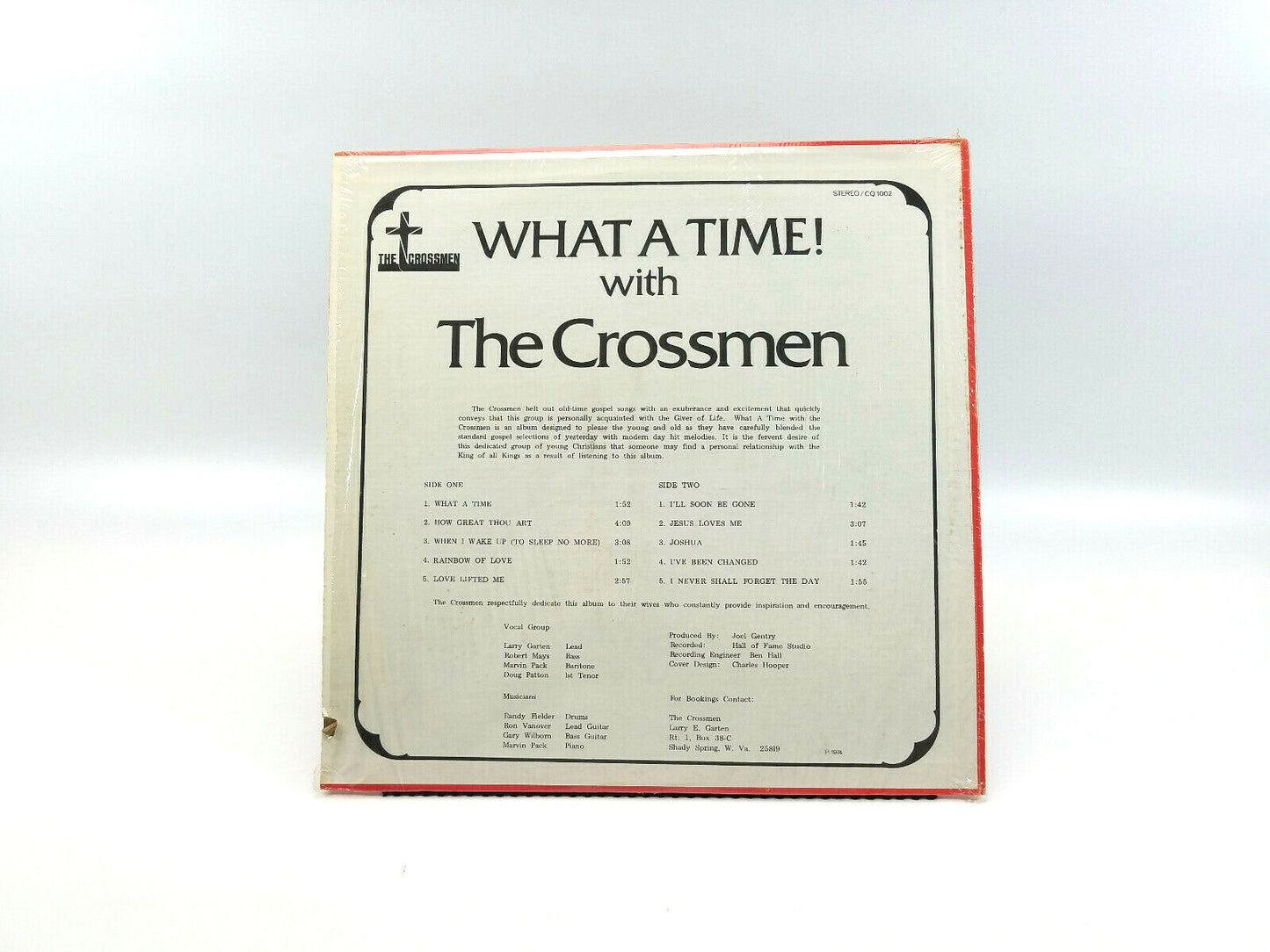 LOT OF 4 THE CROSSMEN LPs