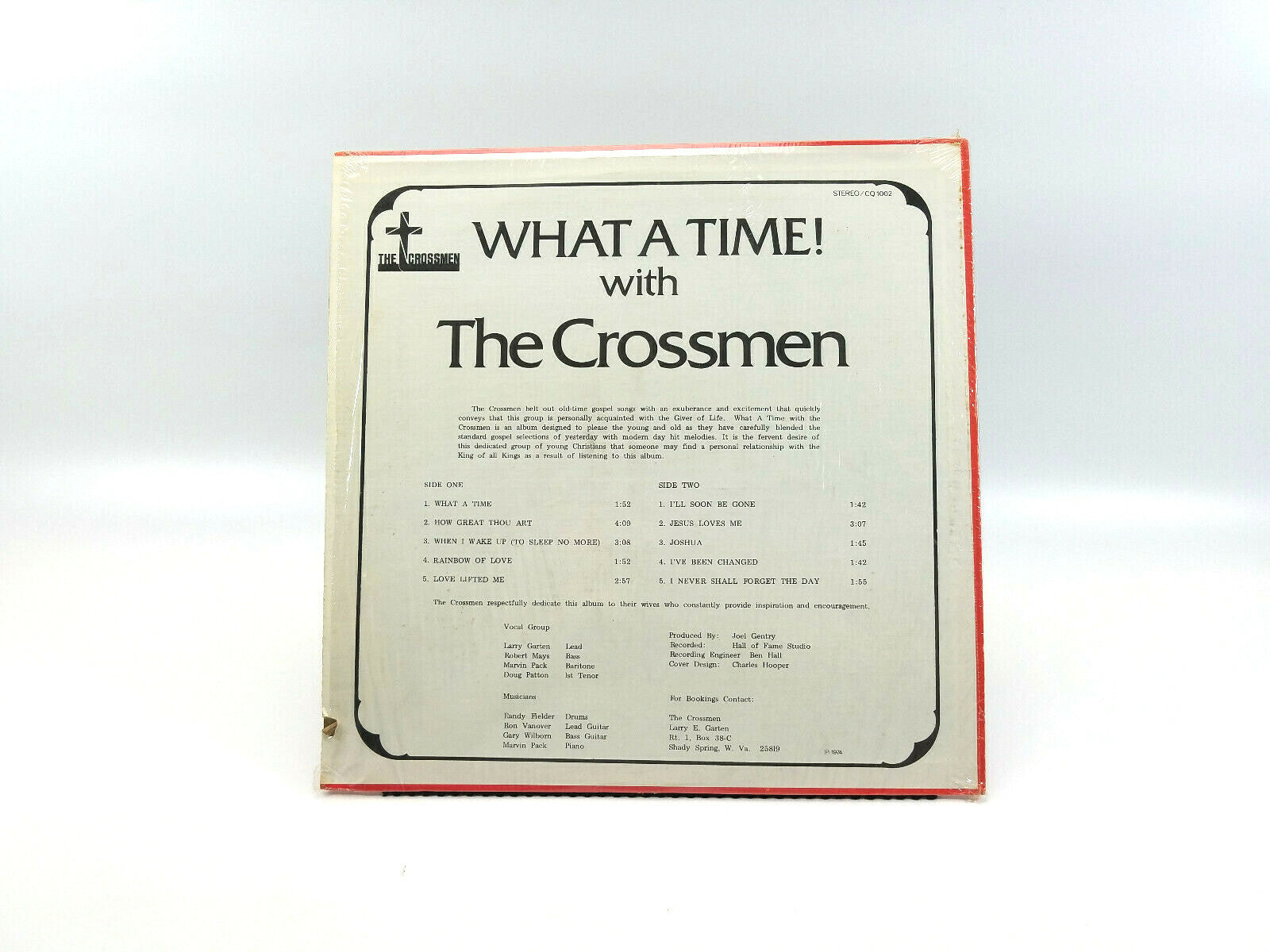 LOT OF 4 THE CROSSMEN LPs